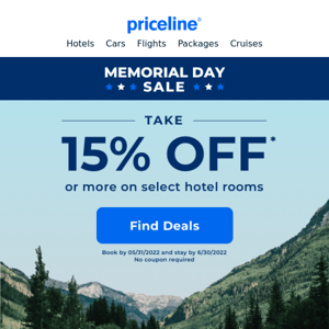 Hotel Sale: Your deal for Memorial Day + more