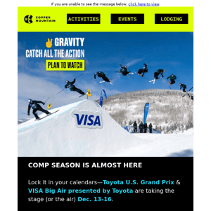 Comps + Your Free OpenSnow Trial