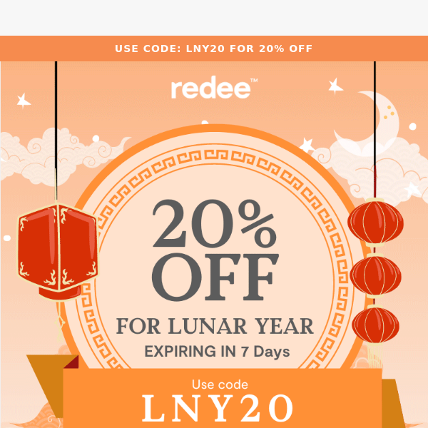 Lunar Year Sale Going Strong