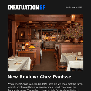 We Reviewed Chez Panisse