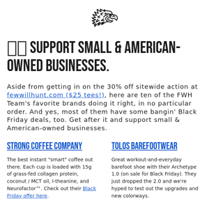 🦅 Support Small & American-Owned Business