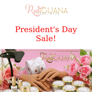 Presidents Day Weekend SALE!