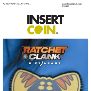New Ratchet & Clank Reversible Jacket - NOW LIVE!