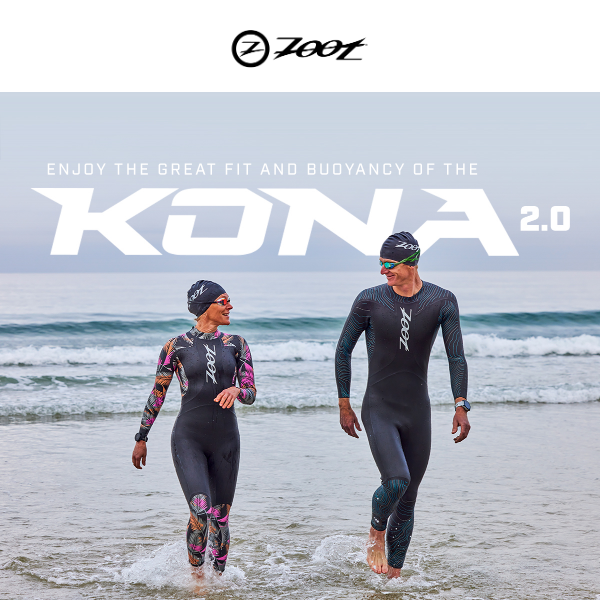 Back in Stock! 5-Star rated Kona Wetsuit