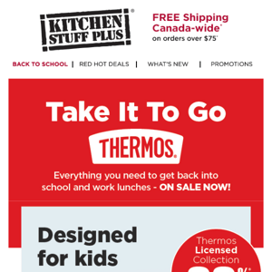 Give Them A Thermos They'll Love!