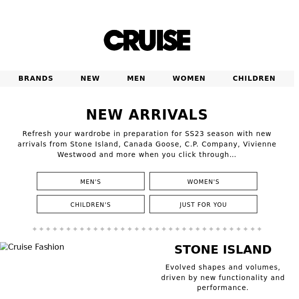 Cruise Fashion - Latest Emails, Sales & Deals