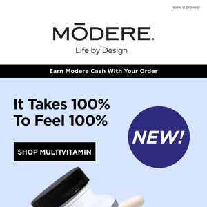 NEW! Modere Axis Multivitamin is here!