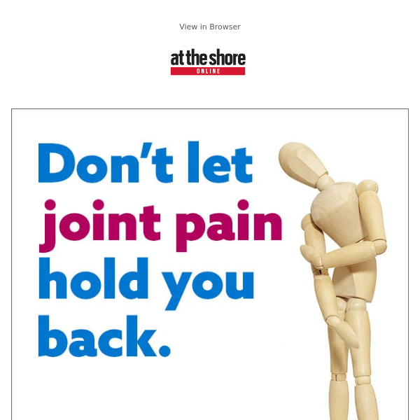 ADV: Say Goodbye to Joint Pain