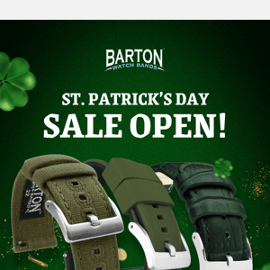 Feeling Lucky, Barton Watch Bands?