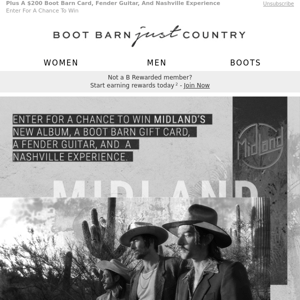 You Could Win Midland's New Album