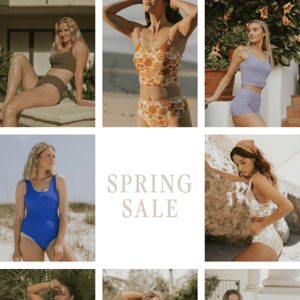 SPRING SALE STARTS NOW!!