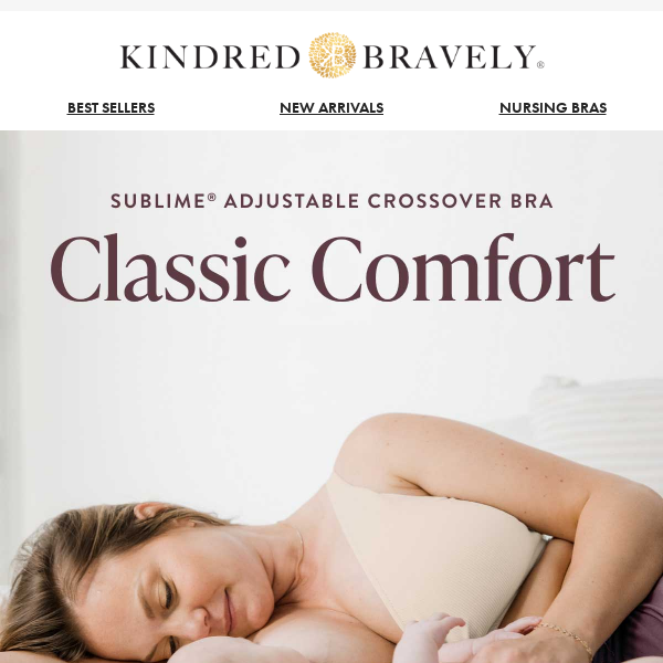 A pullover bra you won't want to pull off! - Kindred Bravely