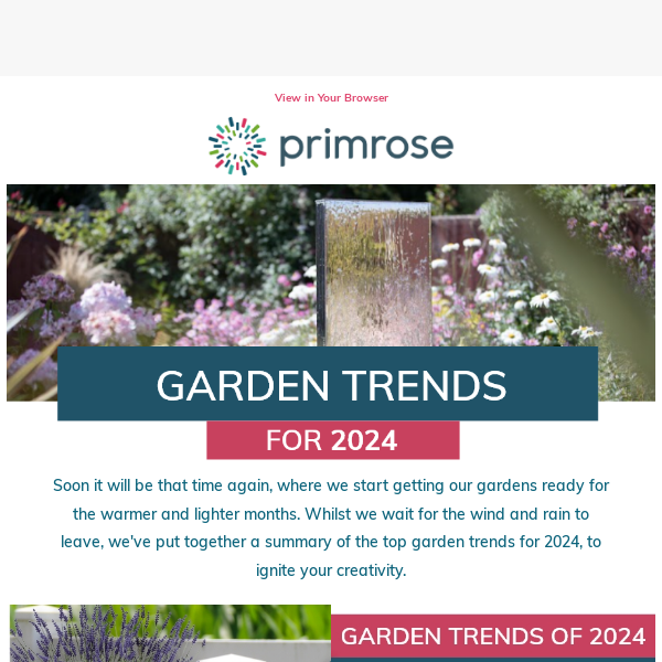 2024 Garden Trends 🌳