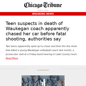 Suspects chased Waukegan coach's car before fatal shooting, authorities say