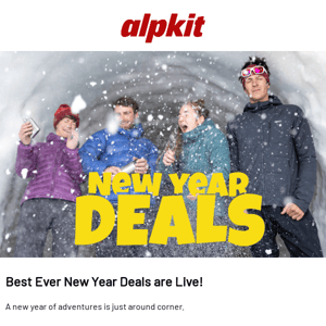 Best ever New Year Deals are live