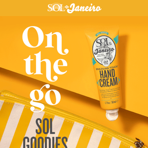 Our Lip Butter + Hand Cream are on the go SOL essentials 💛