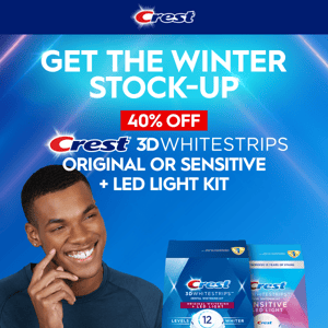 Cold Weather, HOT Crest Deals 🔥