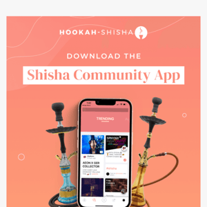 Connect to the Shisha Community 📲