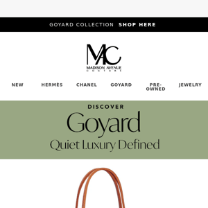 Goyard Goyardine Navy Cap Vert PM Bag Silver Hardware – Madison Avenue  Couture