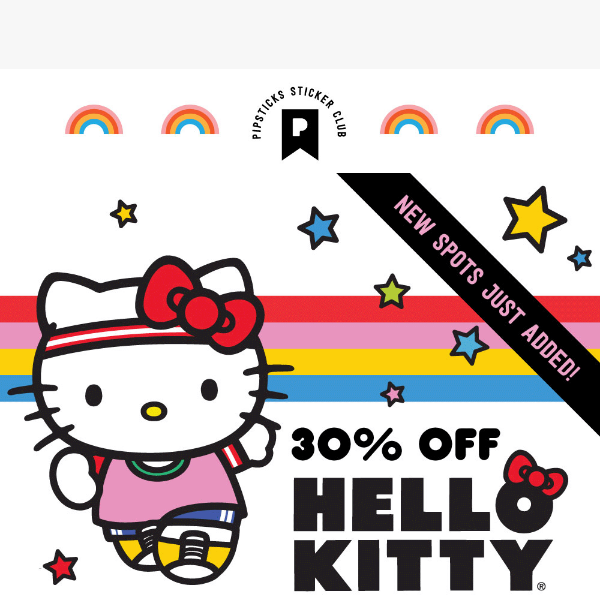🎀 Hello Kitty Club 🎀 NEW SPOTS ADDED!