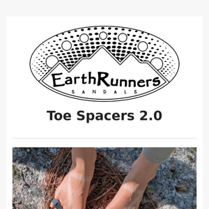 Earth Runners Toe Spacers: v2.0 🦶🚀