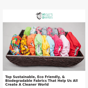 Save The Planet, With Fabrics!