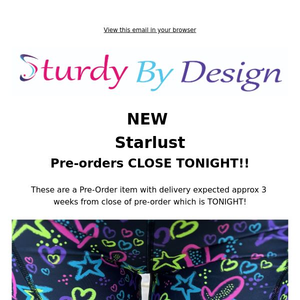 ❤️ NEW Starlust, Pre-orders ends TONIGHT!