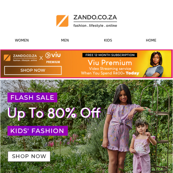 Zando hot sale kids clothing