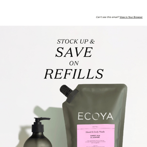 New: Save with refill bundles