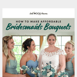Make a Budget-Friendly Bridesmaid Bouquet💐