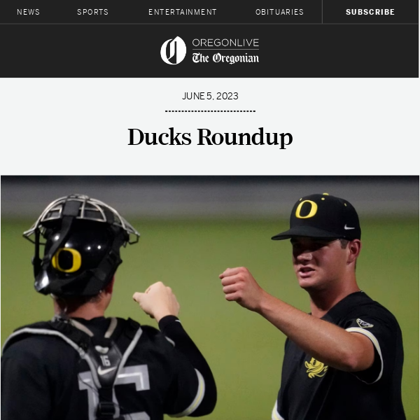 Oregon Ducks baseball wins again and now controls Nashville Regional