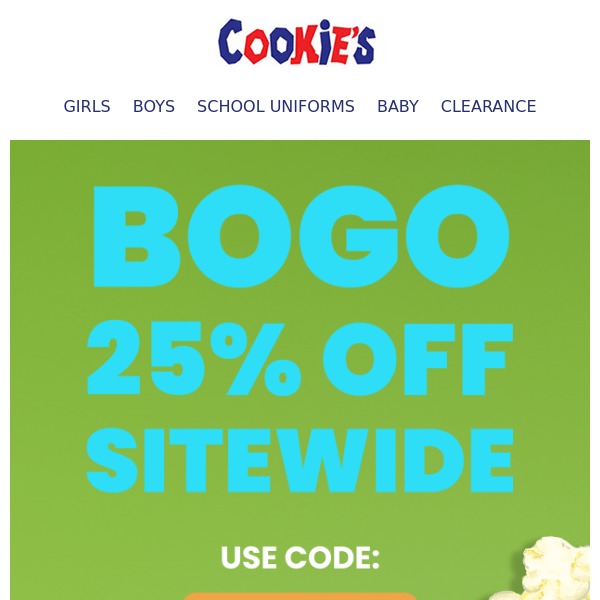 Ends Tomorrow | BOGO 25% OFF Bonanza