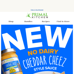 Say 🧀 to NEW No Dairy Cheez-Style Sauce