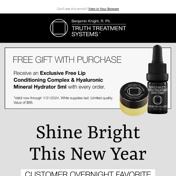 Your New Year Glow ✨ [FREE GIFT]