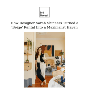 A Designer’s ‘Beige’ Rental Turned Maximalist Haven