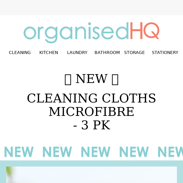 ⭐️ Introducing the NEW Cleaning Cloth Microfibre
