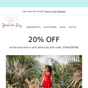 20% off for St. Valentine's Day ❤️