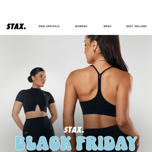 🚨 SALE! Up to 80% Off STAX. Black Friday is NOW LIVE