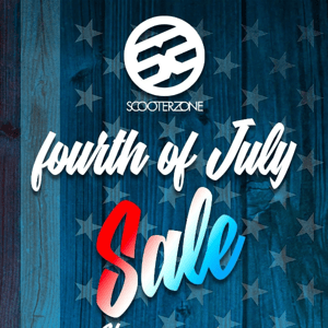 15% OFF Scooter Zone 4th of July SALE! 🇺🇸