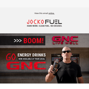 Shop Us At GNC!