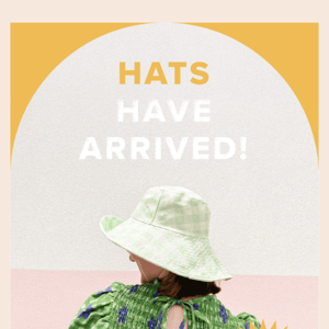 ☀️ Hats have ARRIVED! ☀️