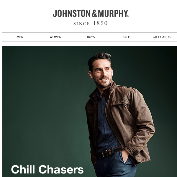 Chill Chasers - Johnston and Murphy