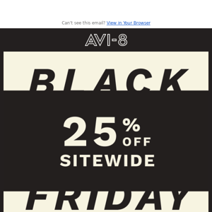 Score Big with AVI-8's Black Friday Sale 💥