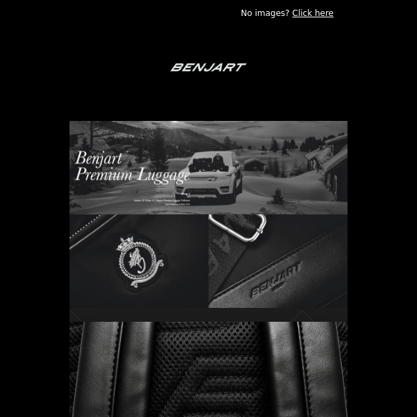 Benjart Premium Luggage Collection - Drop 1 - Now Live via Benjart.com