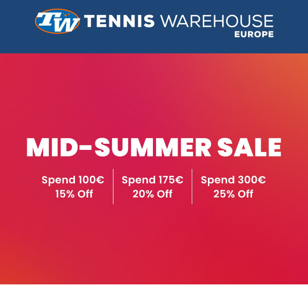 MID-SUMMER SALE - 3 Days Only - Don't Miss Out!