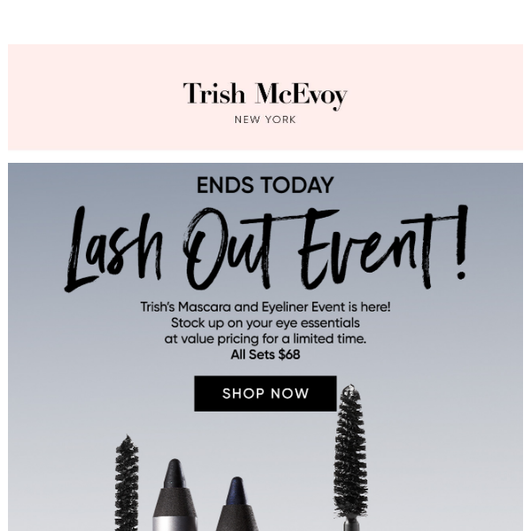 The Lash Out Event Ends Tonight!