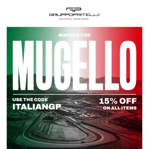 Waiting MUGELLO | 🔥Take advantage of 15% off new and old collection NOW!