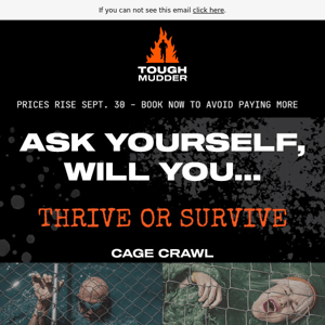 Will You Thrive Or Survive?