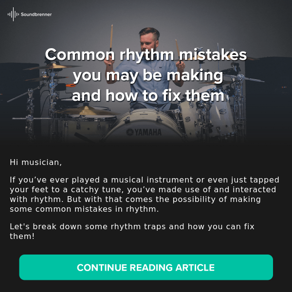 Are you making these rhythm mistakes?👇