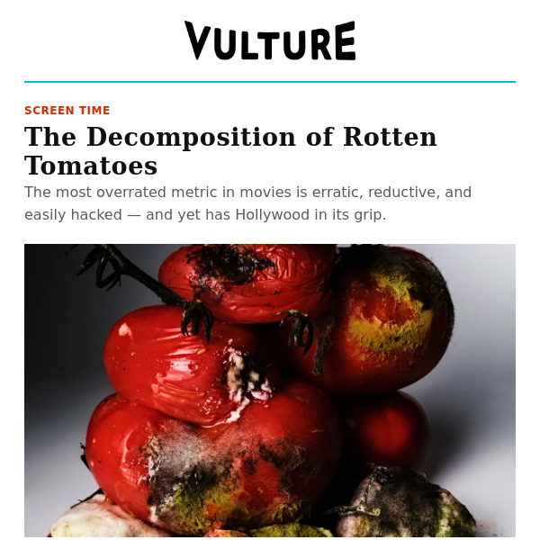 Rotten Tomatoes Still Has Hollywood in Its Grip